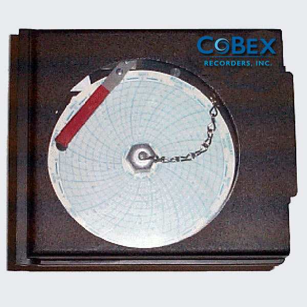 Cobex Recorder Customizable 4" Single Pen Recorder with Ink Chart
